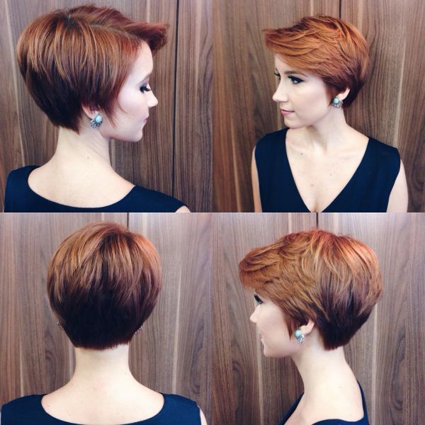 Aktuelle Frauenfrisuren mit kurzen Haaren 2019 1