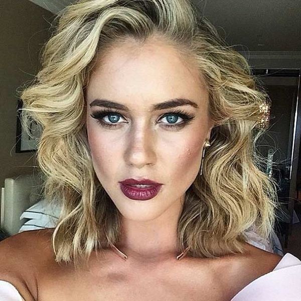 Long Bob mit Locken 1