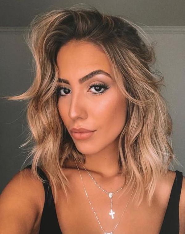 Long Bob mit Locken 4