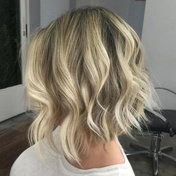 Long Bob mit Locken 5