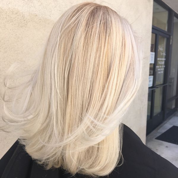 Mittellange blonde Haare knnen dank2