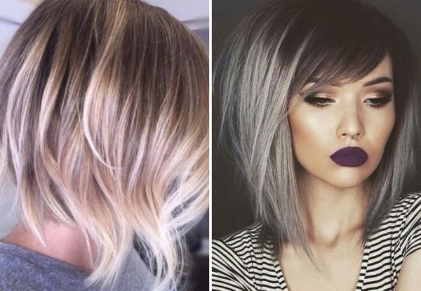 Mittellanger Bob Frisur fr feines Haar 1