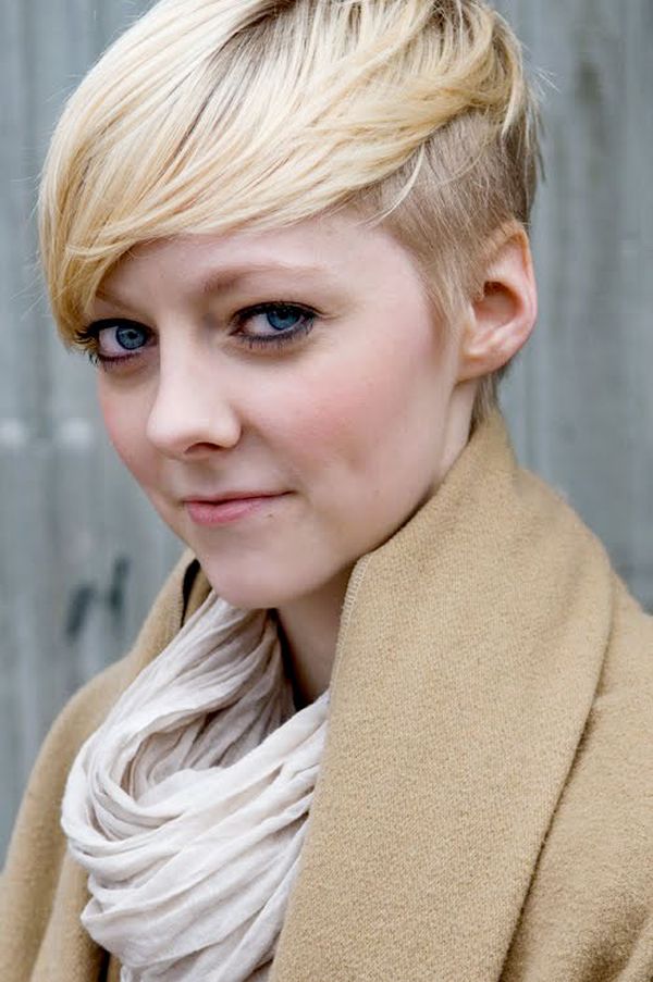 Coole Kurzhaarfrisuren mit Sidecut fr Frauen 4