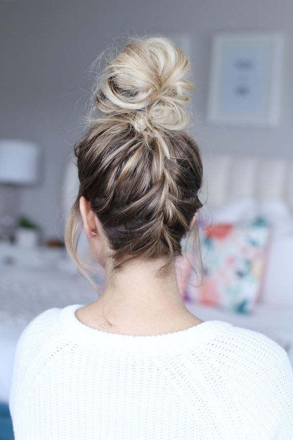 Leichte Hochsteckfrisuren fr lange Haare 2