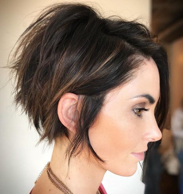 Balayage bei kurzen Haaren 1