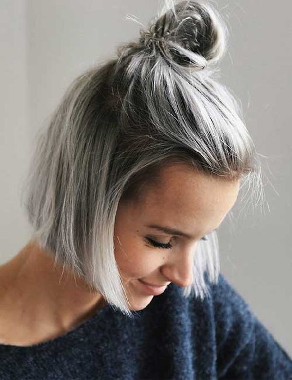 Balayage fr kurze Haare 1