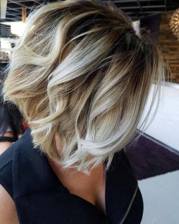 Balayage fr kurze Haare 5