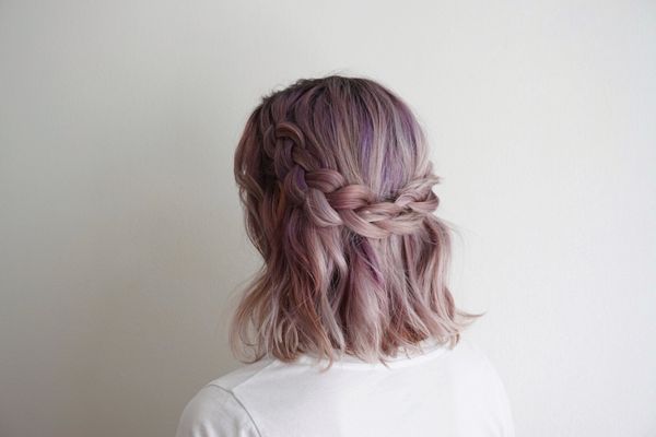 Einfache Flechtfrisuren fr mittellange Haare 1