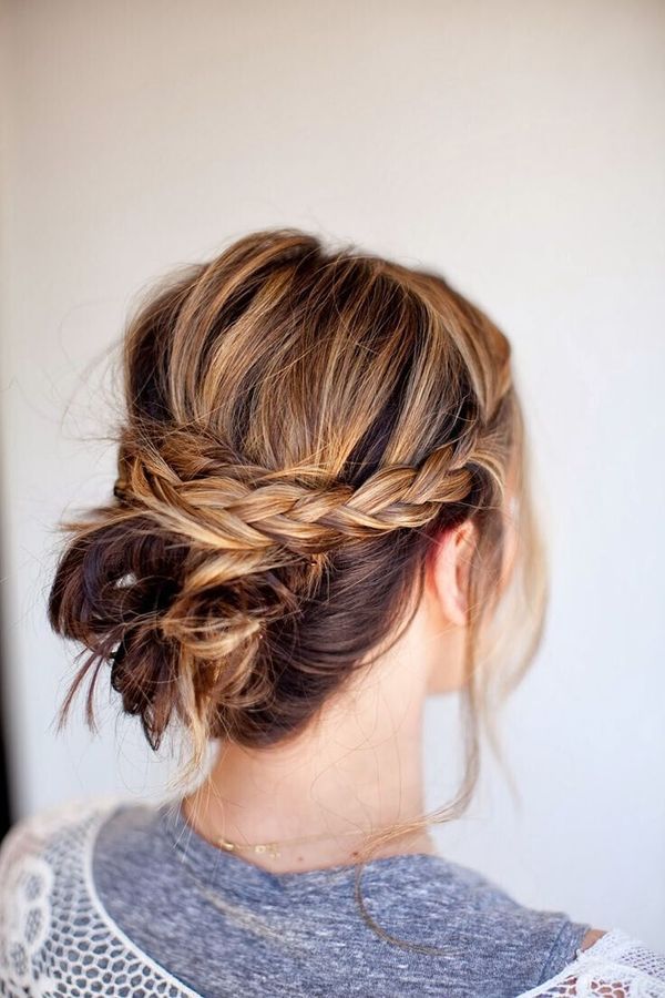 Einfache Flechtfrisuren fr mittellange Haare 4