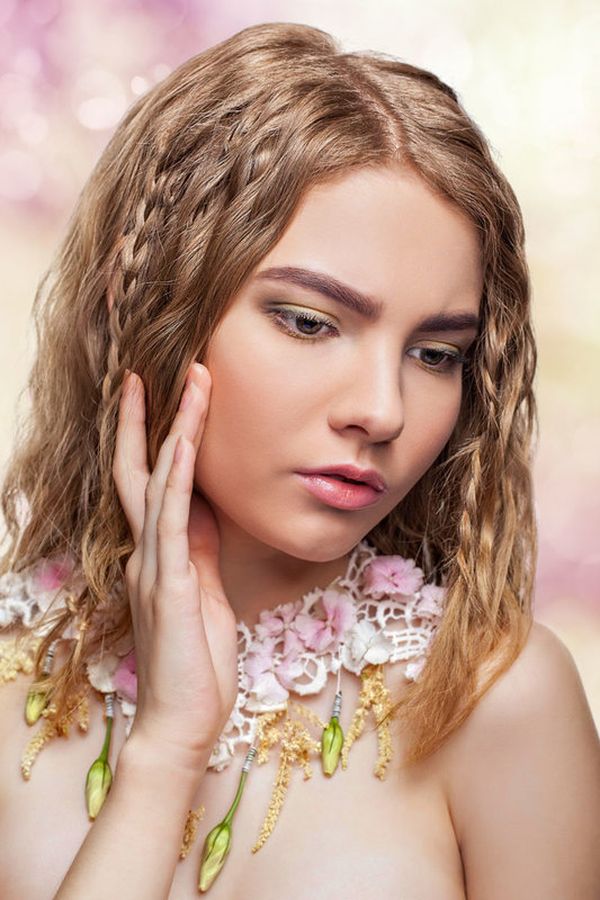 Einfache Flechtfrisuren fr mittellange Haare 5