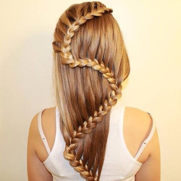 Einfache und schnelle Frisuren fr lange Haare 2
