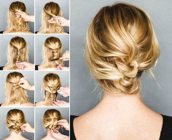 Elegante festliche Frisuren selber machen 5