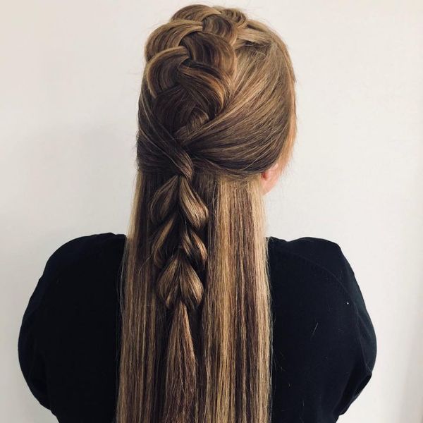 Flechtfrisuren fr offene Haare 5