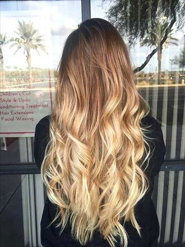 Haare in Ombre frben 5