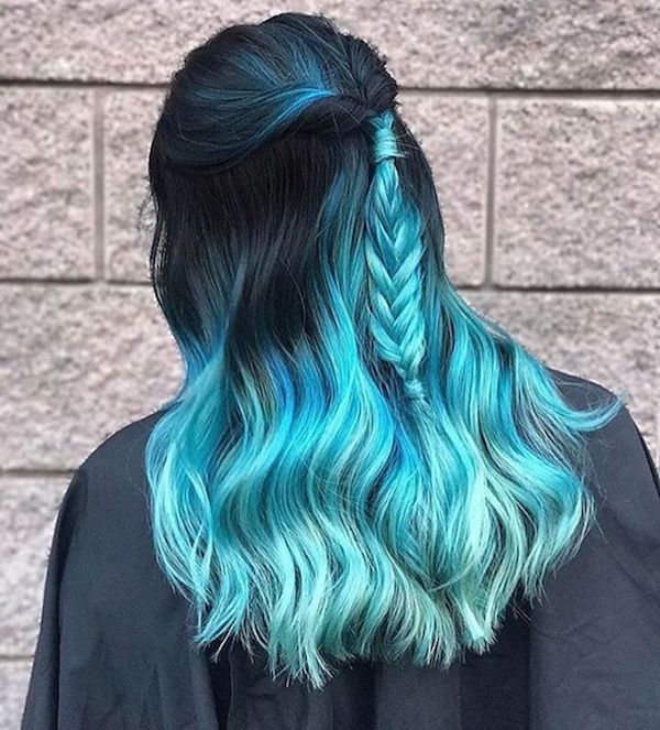 Ideen fr blaue Haare 1