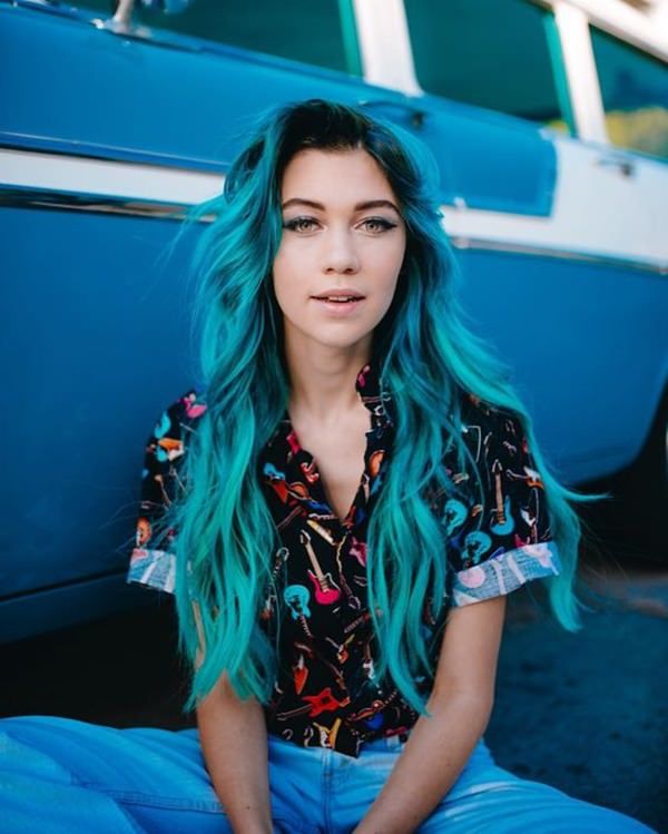 Ideen fr blaue Haare 9