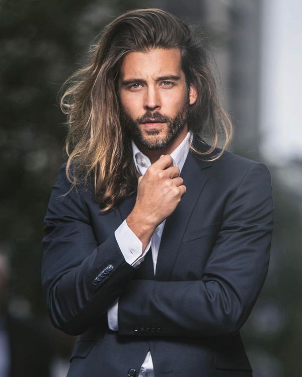 Langhaarfrisuren fr Mnner Stylen 3