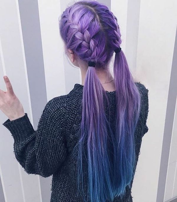 Lilablaue Haare fr deinen coolen Look 1