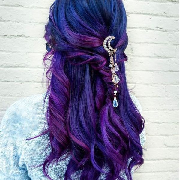 Lilablaue Haare fr deinen coolen Look 8