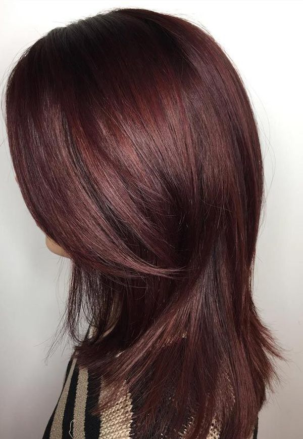 Mahagoni Rotbraune Haare 4