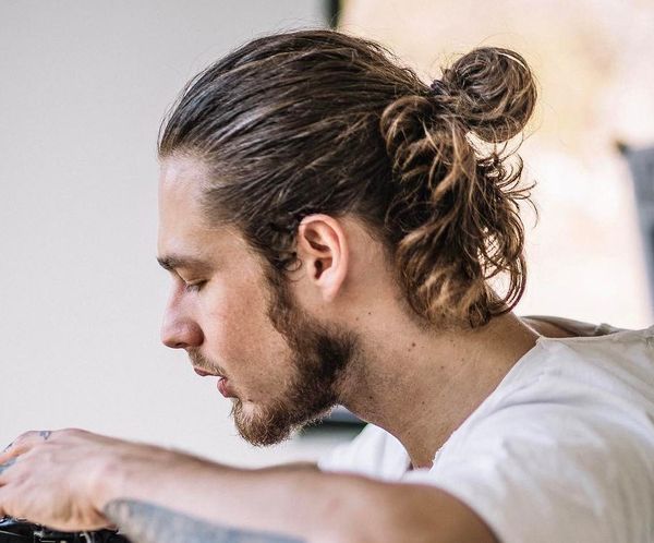 Moderne Mnnerfrisuren fr Lange Haare 2
