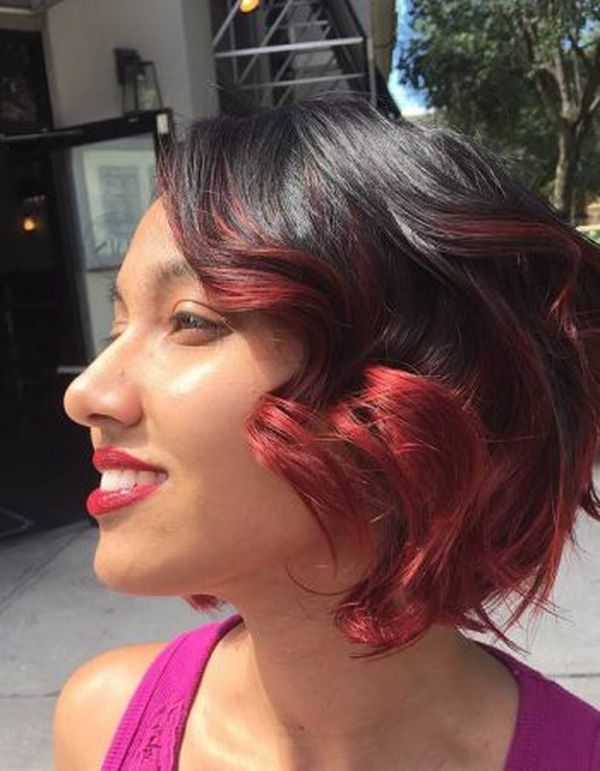 Trend der Mode Ombre Haarfarbe 2