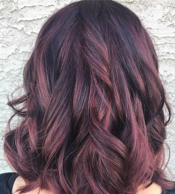 Trendige Mahagoni Haarfarbe Ideen 4