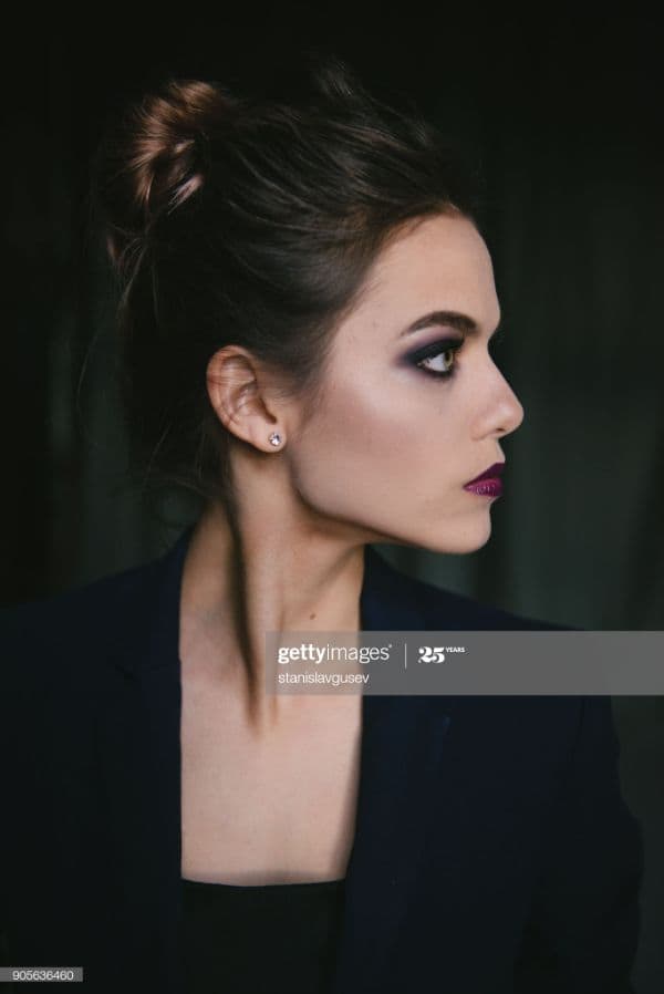 Messy Bun für kurze Haare