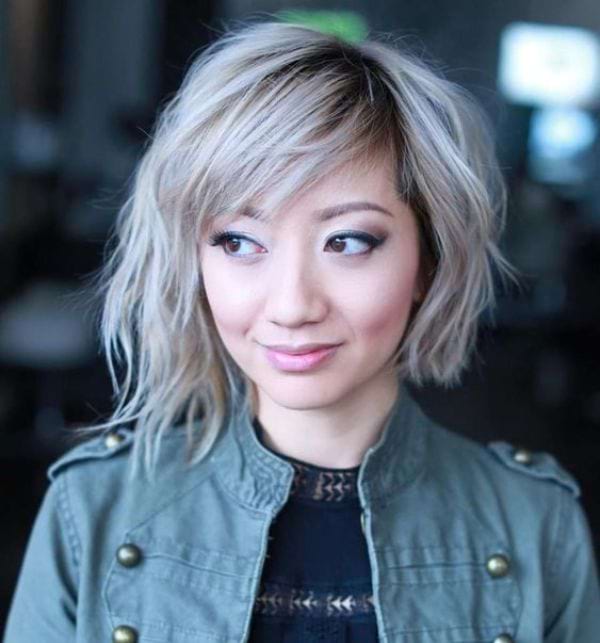 Asymmetrischer Bob mit Pony