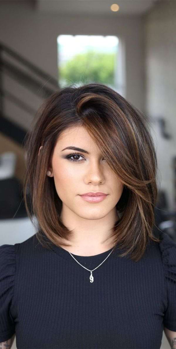 Balayage Dunkelbraun