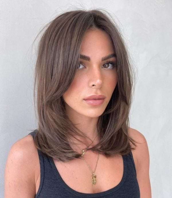Gestufter Long Bob