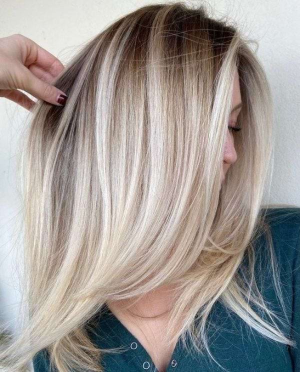Glattes Haar