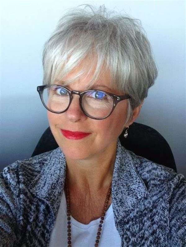 Pixie Cut fuer duennes Haar