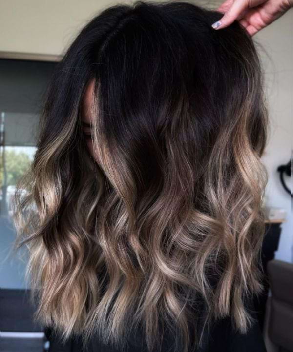 Babylights und Ombré Blond: Ein Duo fuer Dunkle Haare