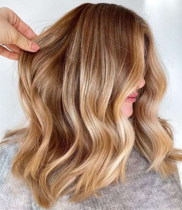 Dunkles Honigblond