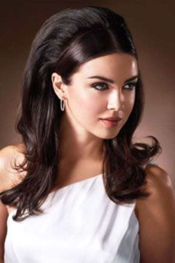 Frisuren mit breitem Haarband