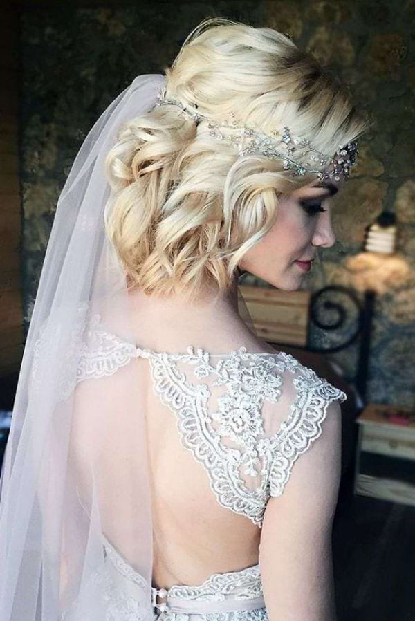 Kurzhaar-Frisuren mit Locken