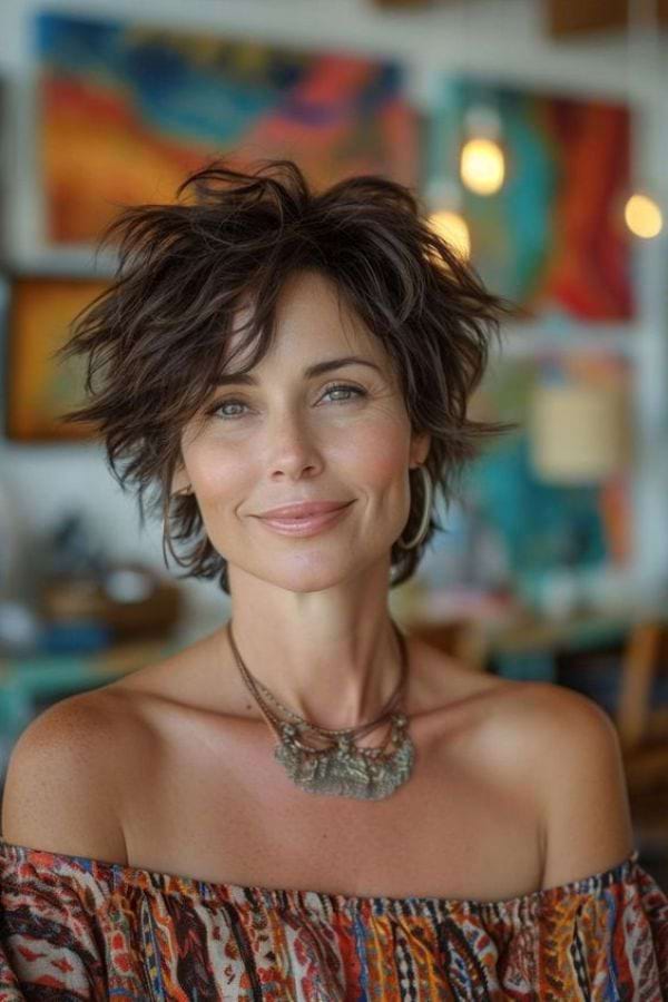 Pflegeleichte Kurzhaarfrisuren ohne Foehnen