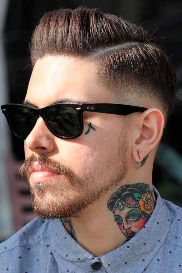 Rockabilly Frisur kurz