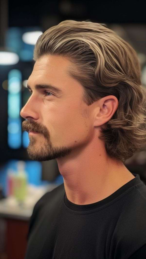 Der Laessig-Wellige Mullet