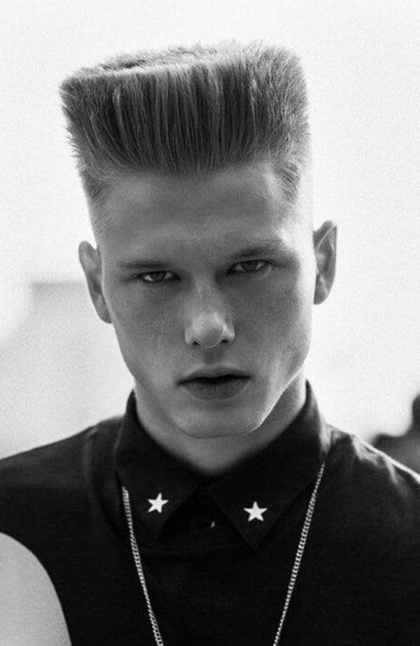 Die Flat Top Frisur