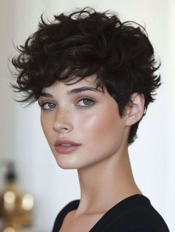 Wie stylt man einen Bixie Cut?